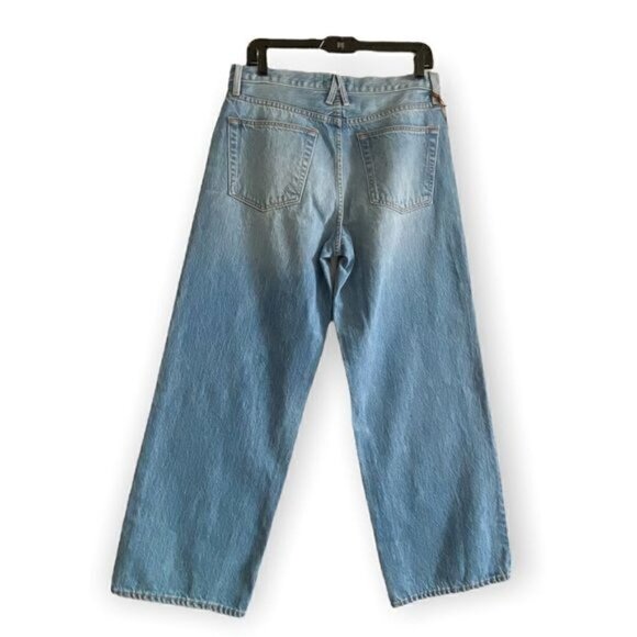 NWT SLVRLAKE Madison Wide Leg Cropped Jeans, Size 29 - Picture 4 of 15